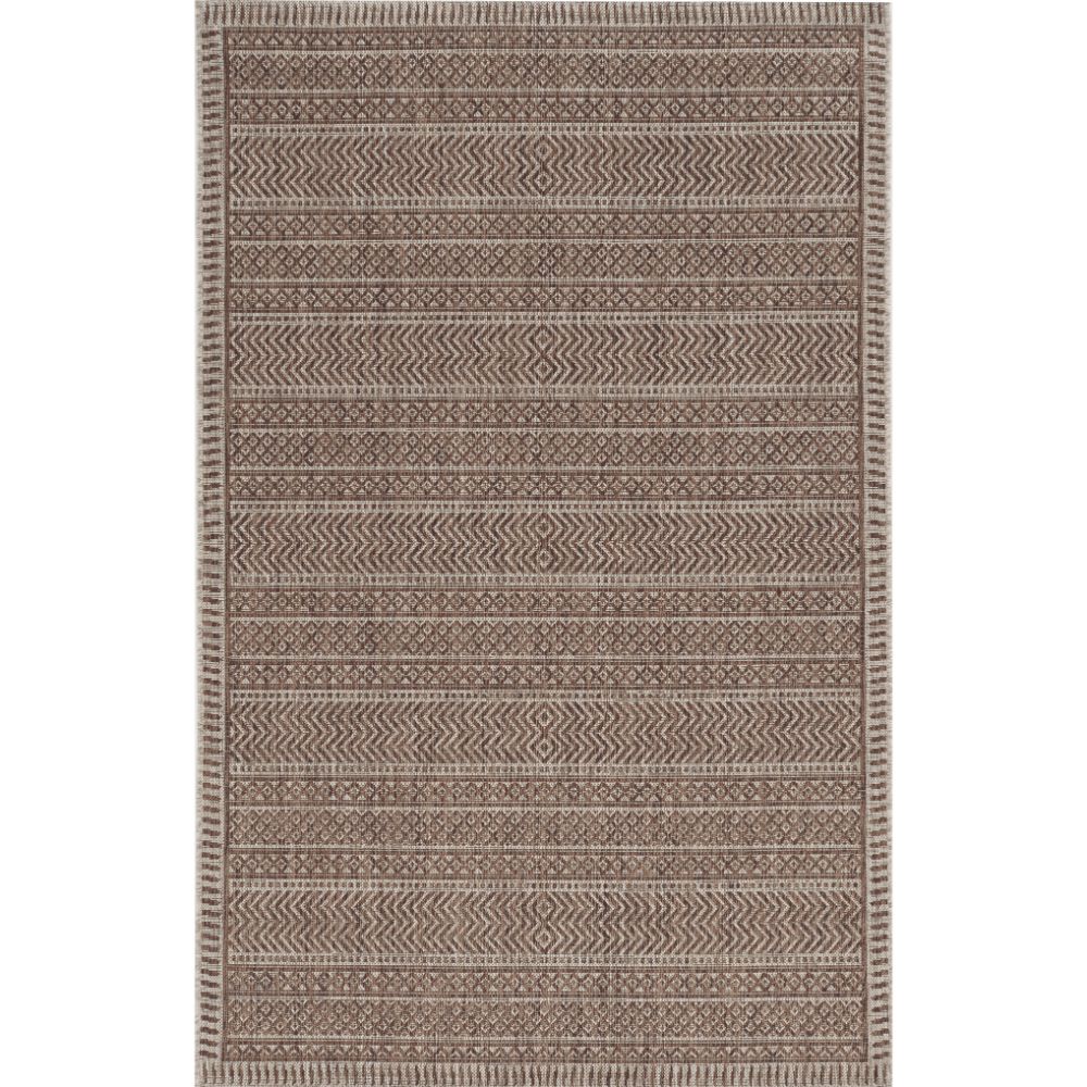 KAS 5762 Provo 7 Ft. 10 In. X 7 Ft. 10 In. Round Rug in Mocha
